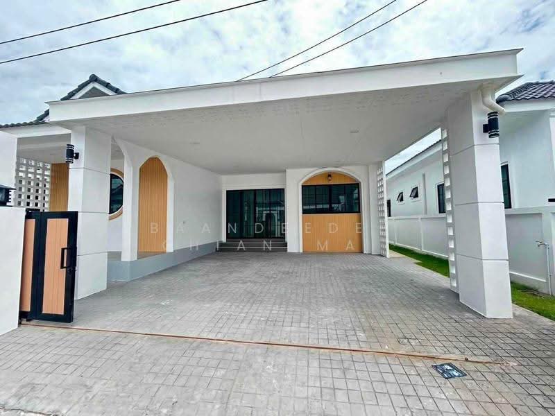 บ้านให้เช่า – ใกล้โรงเรียนนานาชาติลานนา–หางดง เพียง 5 นาที ค่าเช่า 19,000 บาท / เดือน No.14H1140, เชียงใหม่, สบแม่ข่า, หางดง, เชียงใหม่, 100 ตร.ม., บ้านเดี่ยว ให้เช่า, โดย Baandeedee Chiangmai, 500527773 - DDproperty.com