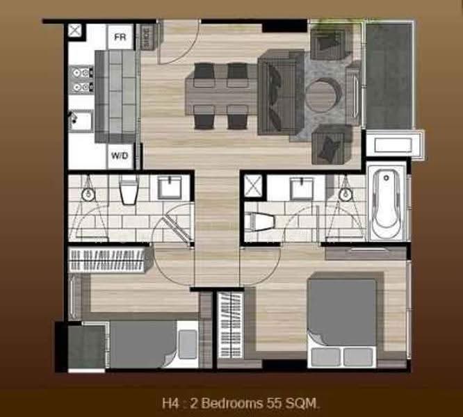 Klass Silom, กรุงเทพ, 52 ถนนสีลม แขวงสีลม เขตบางรัก กรุงเทพมหานคร, สีลม, บางรัก, กรุงเทพ, 54 ตร.ม., คอนโด ขาย, โดย Supitcha Wongisaraseri, 500528056 - DDproperty.com