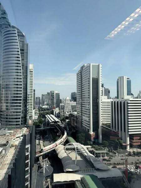 High-Floor Fully Furnished Office for Rent – 121 sq.m. (Direct Skywalk Access to BTS Chong Nonsi), Bangkok, Yan Nawa, Sathon, Bangkok, , 121 sqm, Office Space For Rent, by Pornpann Kaewplang (Sand), 500528064 - DDproperty.com
