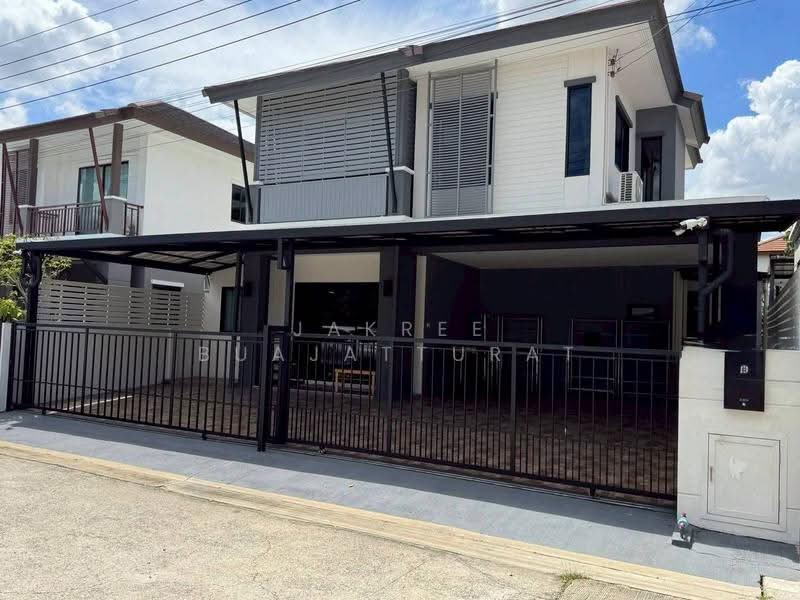 Pruksa Ville 73 Patthanakan, Bangkok, Soi Pattanakarn 38, Suan Luang, Bangkok, 3 Bedrooms, 145 sqm, Townhouse For Rent, by Jakree Buajatturat, 500528225 - DDproperty.com