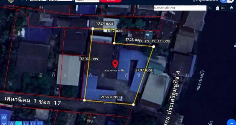 ที่ดินพร้อมบ้าน เสนานิคม 17 รัชโยธิน, กรุงเทพ, เสนานิคม, จันทรเกษม, จตุจักร, กรุงเทพ, 676 ตร.ม., ที่ดิน ขาย, โดย อภิมงคล สุขเกษม, 500528319 - DDproperty.com