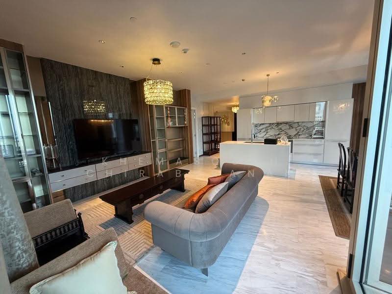 Four Seasons Private Residences, Bangkok, 300 Charoen Krung Road, Yan Nawa, Sathon, Bangkok, 4 Bedrooms, 250 sqm, Condo For Rent, by Khemasooch Chiraburanan, 500528682 - DDproperty.com