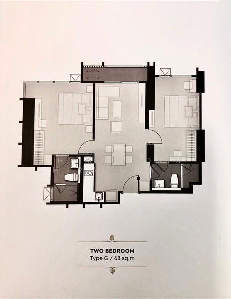 Life One Wireless, Bangkok, 1 Wireless Road, Lumphini, Pathum Wan, Bangkok, 2 Bedrooms, 63 sqm, Condo For Rent, by Khemasooch Chiraburanan, 500528707 - DDproperty.com