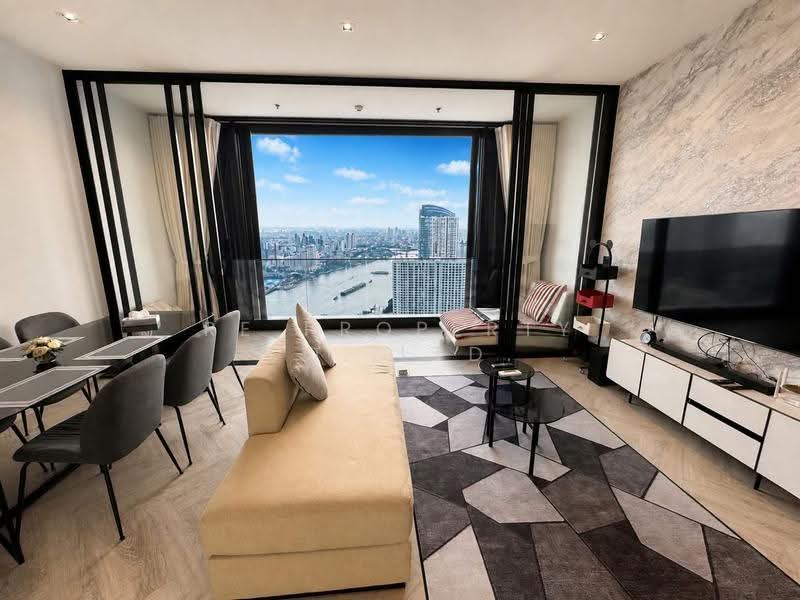 Chapter Charoennakhon–Riverside, Bangkok, Charoennakorn Road, Bang Lam Phu Lang, Khlong San, Bangkok, 2 Bedrooms, 79 sqm, Condo For Rent, by RE PROPERTY CO.,LTD., 500528840 - DDproperty.com