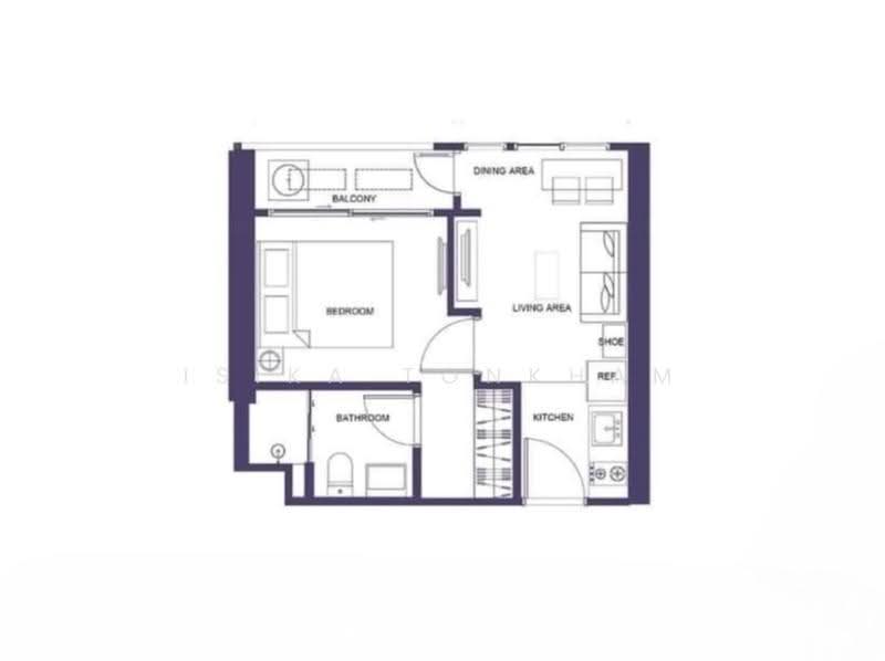 XT Ekkamai, Bangkok, 259 Soi Sukhumvit 63, Khlong Tan Nua, Watthana, Bangkok, 1 Bedroom, 31 sqm, Condo For Rent, by Isika Tonkham, 500528847 - DDproperty.com