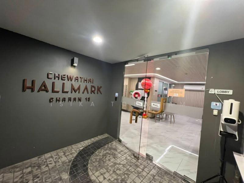 Chewathai Hallmark Charan 13, Bangkok, Soi Charansanitwong 13, Wat Tha Pra, Bangkok Yai, Bangkok, 1 Bedroom, 28 sqm, Condo For Sale, by Isika Tonkham, 500528923 - DDproperty.com