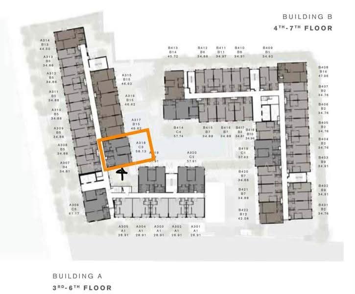 Chapter Thonglor 25, Bangkok, Soi Thonglor 25, Sukhumvit Road, Khlong Tan Nua, Watthana, Bangkok, 2 Bedrooms, 58 sqm, Condo For Rent, by Mind (Amollada), 500529243 - DDproperty.com