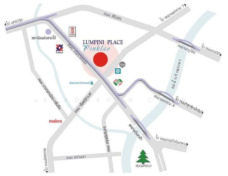 Lumpini Place Pinklao, Bangkok, 28 Borommaratchachonnani Road, Bang Bamru, Bang Phlat, Bangkok, 1 Bedroom, 43 sqm, Condo For Sale, by Jesadakorn Cohn, 500529630 - DDproperty.com