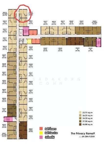 The Privacy Rama 9 : เดอะ ไพรเวซี่ พระราม 9, กรุงเทพ, 1400 ถนนรามคำแหง, สวนหลวง, กรุงเทพ, 23 ตร.ม., คอนโด ขาย, โดย Jesadakorn Cohn, 500529697 - DDproperty.com