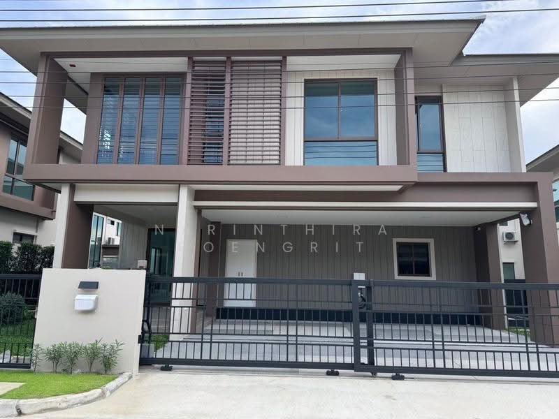 Burasiri Krungthep Kreetha, Bangkok, 95 Soi Pracha Ruam Chai, Hua Mak, Bang Kapi, Bangkok, 4 Bedrooms, 230 sqm, Single Detached House For Rent, by Narinthira Roengrit, 500529826 - DDproperty.com
