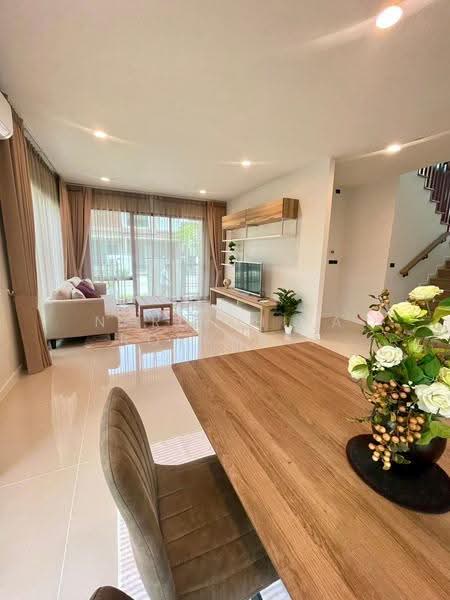 Burasiri Krungthep Kreetha, Bangkok, 95 Soi Pracha Ruam Chai, Hua Mak, Bang Kapi, Bangkok, 4 Bedrooms, 196 sqm, Single Detached House For Rent, by Narinthira Roengrit, 500529854 - DDproperty.com