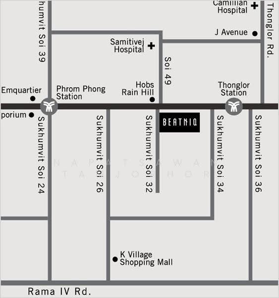BEATNIQ Sukhumvit 32, Bangkok, Soi Sukhumvit 32, Sukhumvit Road, Khong Tan, Khlong Toei, Bangkok, 1 Bedroom, 55 sqm, Condo For Sale, by Napatsawan Tamjorhor, 500530121 - DDproperty.com