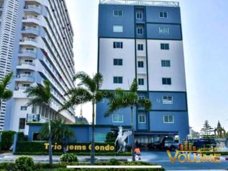 Trio Gems, Chon Buri (Pattaya), Chom Thian 16 Alley, Nong Pru, Bang Lamung (Pattaya), Chon Buri (Pattaya), 1 Bedroom, 33 sqm, Condo For Sale, by Regina Nuengjamnong, 500530407 - DDproperty.com