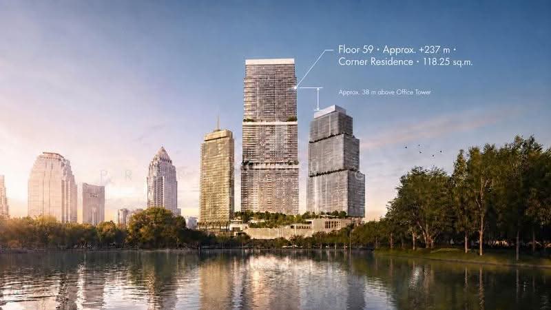Dusit Central Park (Residences) : ดุสิต เซ็นทรัลพาร์ค, กรุงเทพ, 946 ถนนพระราม 4, สีลม, บางรัก, กรุงเทพ, 118 ตร.ม., คอนโด ขาย, โดย PROPMATCH CO., LTD., 500530659 - DDproperty.com