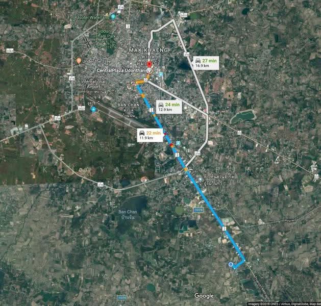 Large Land for Rent, Non Sung, Mueang Udon Thani, Udon Thani, Non Sung, Muang Udon Thani, Udon Thani, , 20,219 sqm, Land For Rent, by Kulaya Thanapura, 500531122 - DDproperty.com