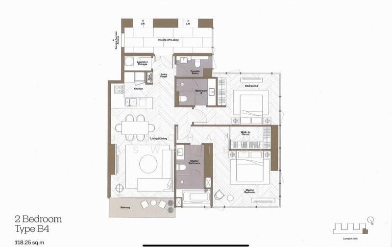 Dusit Central Park (Residences), Bangkok, 946 Rama 4 Road, Silom, Bang Rak, Bangkok, 2 Bedrooms, 118 sqm, Condo For Sale, by Jomchanok Aswavibul, 500531436 - DDproperty.com
