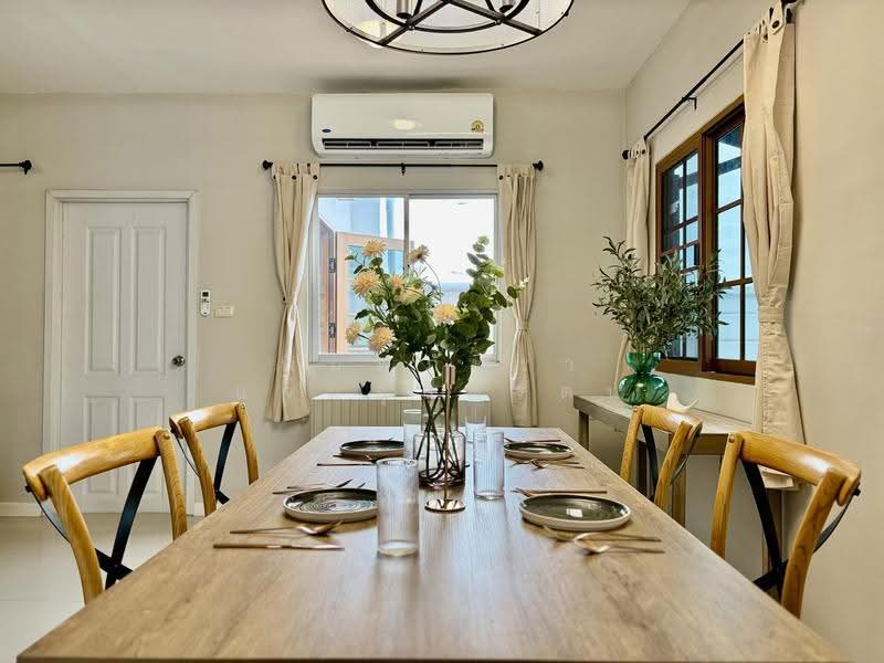 Pruksa Ville 46/1 Rangsit-Klong 3, Pathum Thani, Rangsit-Khlong 3 Road, Khlong Sam, Khlong Luang, Pathum Thani, 3 Bedrooms, 120 sqm, Townhouse For Rent, by พิมพ์ภัทรา แจ่มอุลิตรัตน, 500531587 - DDproperty.com