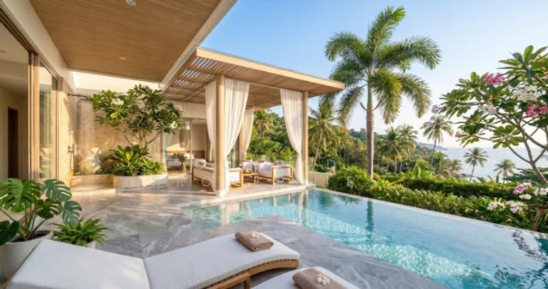 Sleek 2-3 Bed Sea View Villas for Sale in Lamai, สุราษฎร์ธานี, มะเร็ต, เกาะสมุย, สุราษฎร์ธานี, 300 ตร.ม., วิลล่า ขาย, โดย Conrad Properties, 500531735 - DDproperty.com