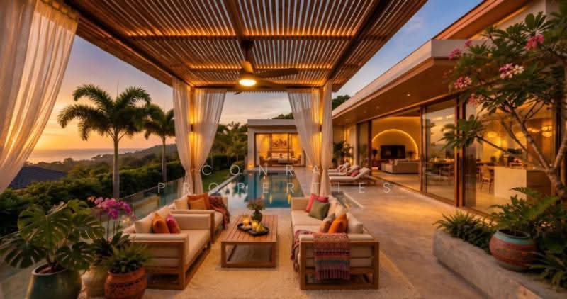 Sleek 2-3 Bed Sea View Villas for Sale in Lamai, สุราษฎร์ธานี, มะเร็ต, เกาะสมุย, สุราษฎร์ธานี, 300 ตร.ม., วิลล่า ขาย, โดย Conrad Properties, 500531735 - DDproperty.com