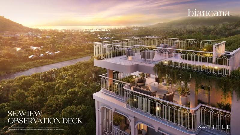 The Title Biancana : เดอะ ไตเติ้ล เบียนคานา, ภูเก็ต, เชิงทะเล, ถลาง, ภูเก็ต, 31 ตร.ม., คอนโด ขาย, โดย CBRE (Thailand) Co.,Ltd, 500531778 - DDproperty.com