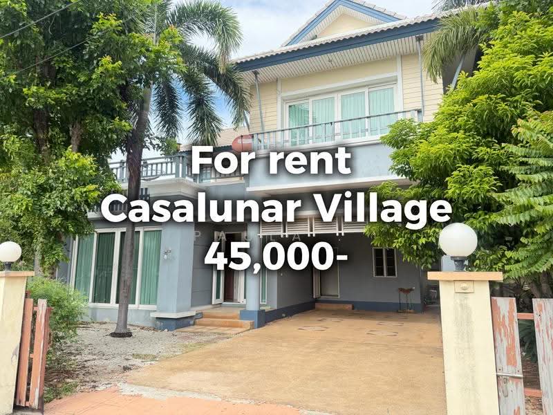 Casalunar Village, Chon Buri (Pattaya), Saen Suk, Muang Chon Buri, Chon Buri (Pattaya), 3 Bedrooms, 240 sqm, Single Detached House For Rent, by Paula ., 500531794 - DDproperty.com