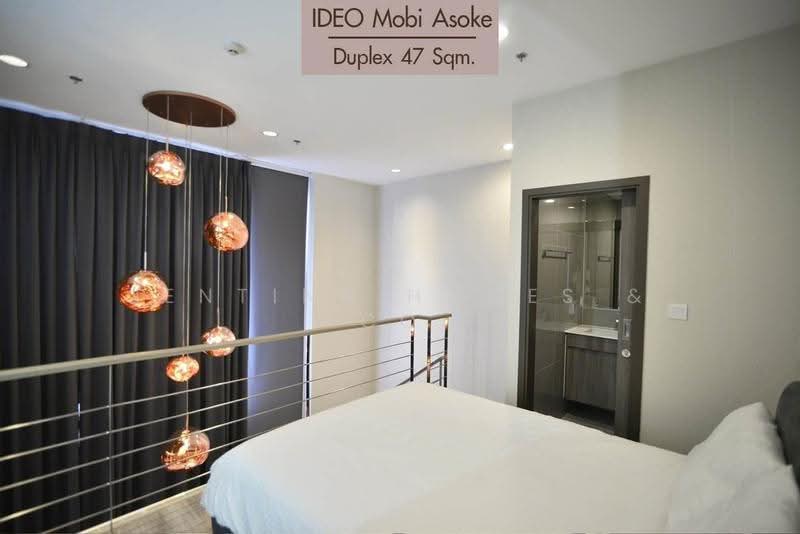 IDEO Mobi Asoke, Bangkok, New Petchaburi Road, Bang Kapi, Huai Khwang, Bangkok, 1 Bedroom, 47 sqm, Condo For Rent, by Jentina Homes & Co, 500531822 - DDproperty.com