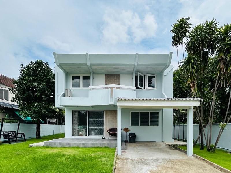 ให้เช่าบ้านเดี่ยว สไตล์ Cozy Garden View พัฒนาการ 53 ใกล้รถไฟฟ้าสถานีหัวหมาก (SPSAD4157), กรุงเทพ, สวนหลวง, กรุงเทพ, 452 ตร.ม., บ้านเดี่ยว ให้เช่า, โดย Agent Pla, 500532201 - DDproperty.com