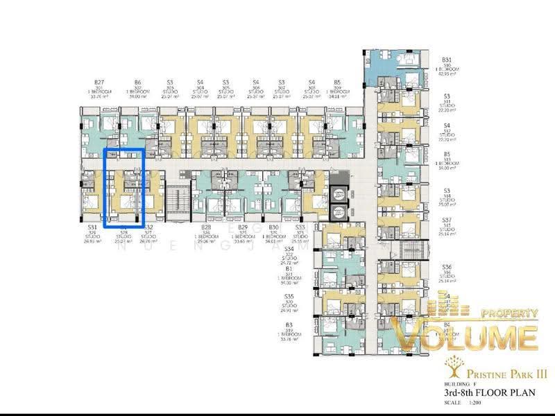 Pristine Park 3 (Dusit Grand Park 3), Chon Buri (Pattaya), Nong Pru, Bang Lamung (Pattaya), Chon Buri (Pattaya), Studio, 25 sqm, Condo For Sale, by Regina Nuengjamnong, 500532515 - DDproperty.com
