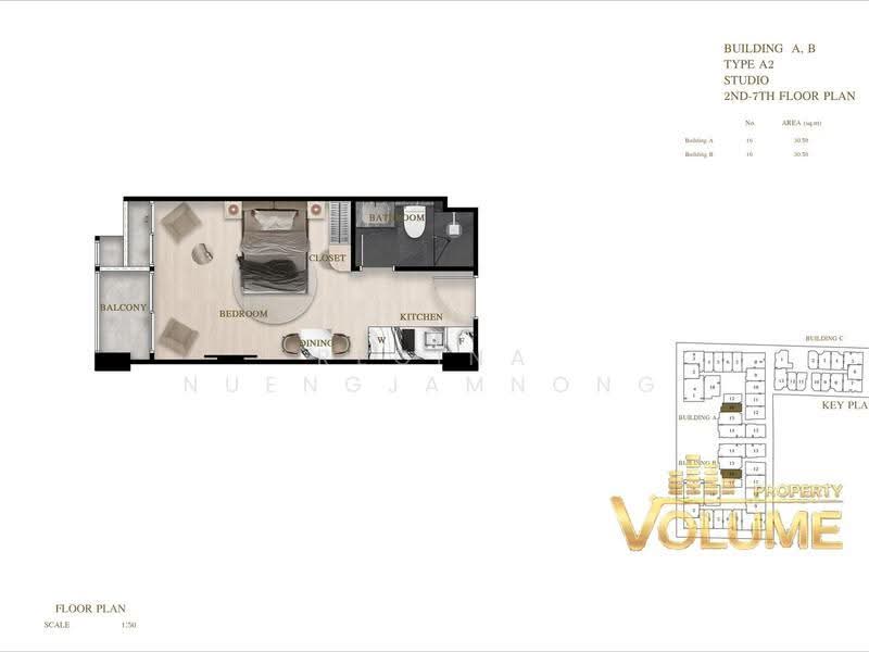 Siam Oriental Oasis, Chon Buri (Pattaya), Nong Pru, Bang Lamung (Pattaya), Chon Buri (Pattaya), Studio, 31 sqm, Condo For Sale, by Regina Nuengjamnong, 500532519 - DDproperty.com