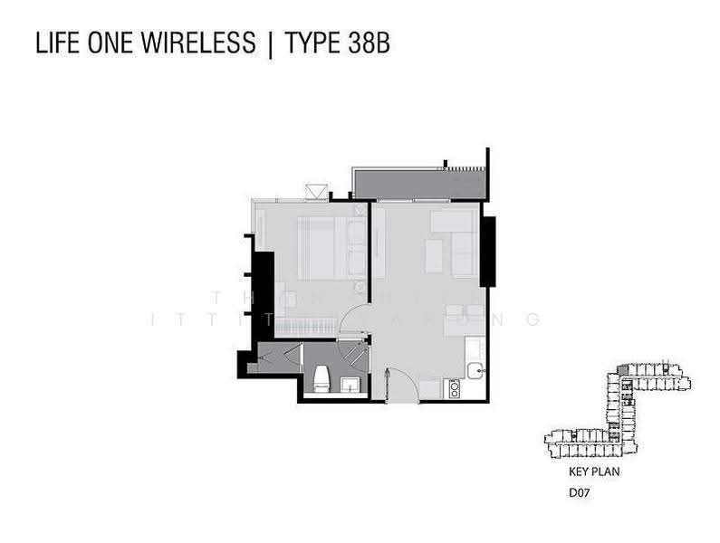 Life One Wireless : ไลฟ์ วัน วิทยุ, กรุงเทพ, 1 ถนนวิทยุ, ลุมพินี, ปทุมวัน, กรุงเทพ, 38 ตร.ม., คอนโด ให้เช่า, โดย Thananith Ittitulyapong, 500532713 - DDproperty.com