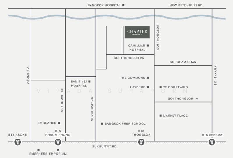 Chapter Thonglor 25, Bangkok, Soi Thonglor 25, Sukhumvit Road, Khlong Tan Nua, Watthana, Bangkok, 1 Bedroom, 35 sqm, Condo For Rent, by Vipada Supaporn, 500532793 - DDproperty.com
