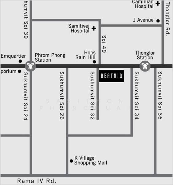 BEATNIQ Sukhumvit 32, Bangkok, Soi Sukhumvit 32, Sukhumvit Road, Khong Tan, Khlong Toei, Bangkok, 1 Bedroom, 58 sqm, Condo For Sale, by Sasithon Phonchuai, 500533062 - DDproperty.com