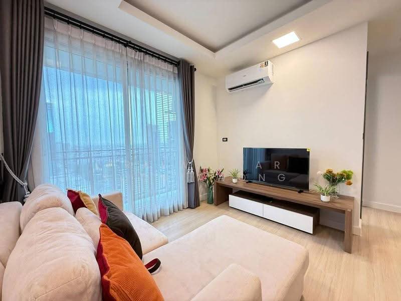 Thru Thonglor, Bangkok, Petchaburi Road, Bang Kapi, Huai Khwang, Bangkok, 1 Bedroom, 36 sqm, Condo For Rent, by Praewpakar Soontawong, 500533163 - DDproperty.com