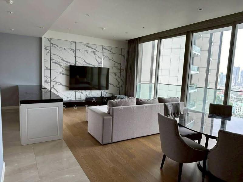 Magnolias Waterfront Residences, Bangkok, 259  Charoen Nakhon Road, Khlong Ton Sai, Khlong San, Bangkok, 2 Bedrooms, 127 sqm, Condo For Rent, by Sarawut Ratchawong, 500533327 - DDproperty.com