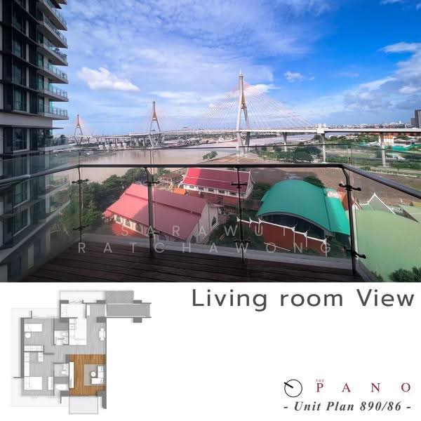 The Pano Rama 3, Bangkok, 890 Rama 3 Road, Bang Pong Pang, Yan Nawa, Bangkok, 2 Bedrooms, 107 sqm, Condo For Sale, by Sarawut Ratchawong, 500533359 - DDproperty.com