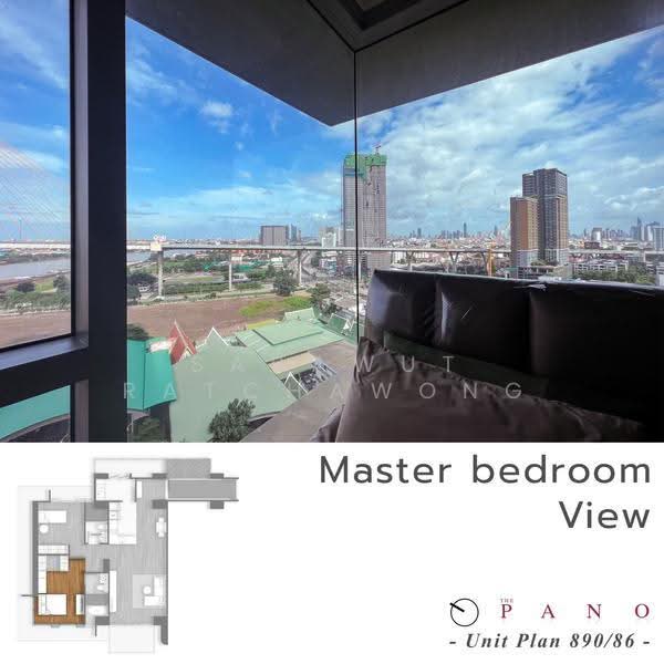 The Pano Rama 3, Bangkok, 890 Rama 3 Road, Bang Pong Pang, Yan Nawa, Bangkok, 2 Bedrooms, 107 sqm, Condo For Sale, by Sarawut Ratchawong, 500533359 - DDproperty.com