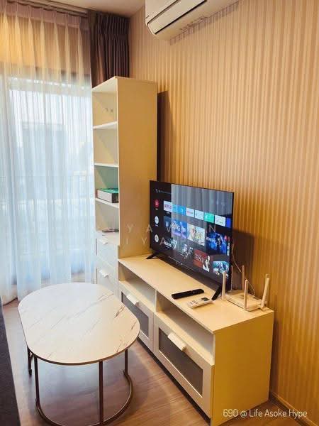 Life Asoke Hype, Bangkok, 339 Chaturathit Rd, Makkasan, Ratchathewi, Bangkok, 1 Bedroom, 35 sqm, Condo For Rent, by Piyawan Maiyapan, 500533484 - DDproperty.com