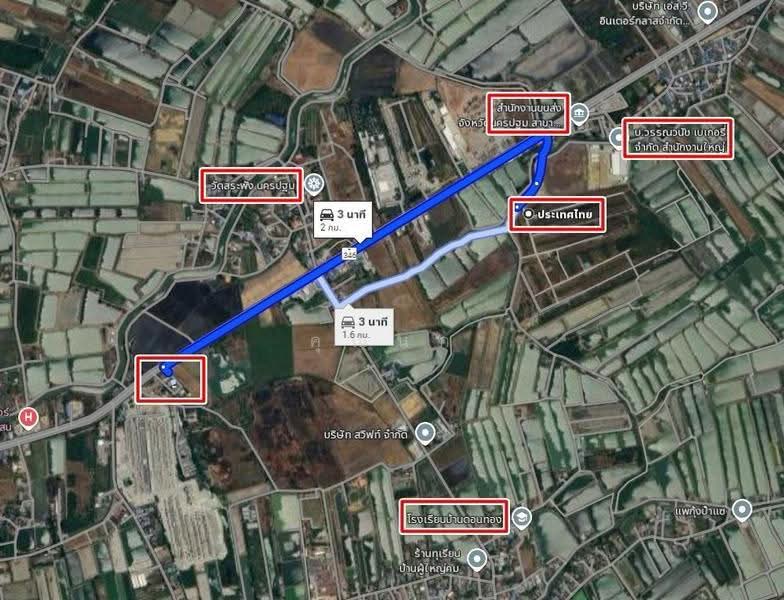 land for sell, Nakhon Pathom, Don Khoi, Kamphaeng Saen, Nakhon Pathom, , 400 sqm, Land For Sale, by คุณนก, 500533759 - DDproperty.com