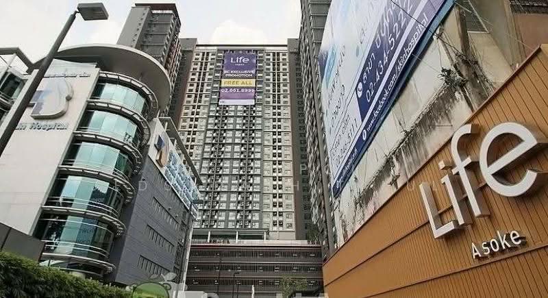Life Asoke, Bangkok, Asoke-Dindang Road, Bang Kapi, Huai Khwang, Bangkok, 1 Bedroom, 35 sqm, Condo For Sale, by Nattapol Jedsadathitikul, 500533938 - DDproperty.com