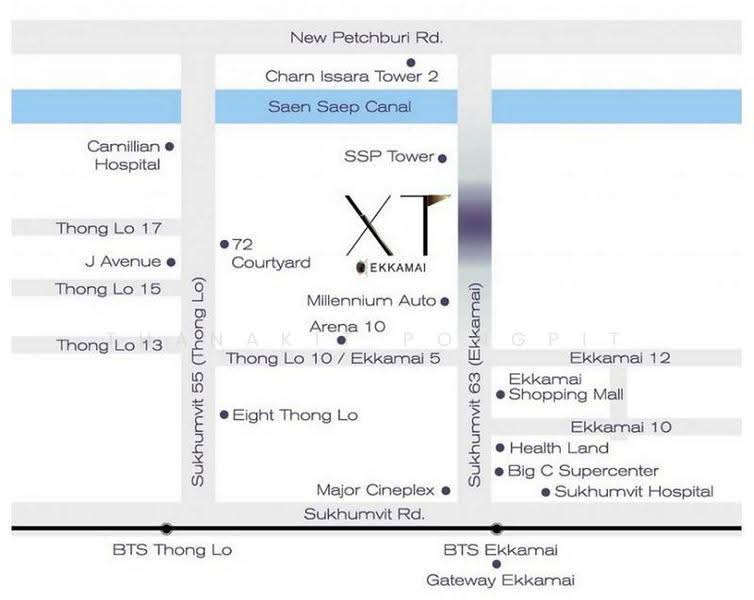 XT Ekkamai, Bangkok, 259 Soi Sukhumvit 63, Khlong Tan Nua, Watthana, Bangkok, 1 Bedroom, 31 sqm, Condo For Sale, by Thanakit Pongpit, 500534191 - DDproperty.com