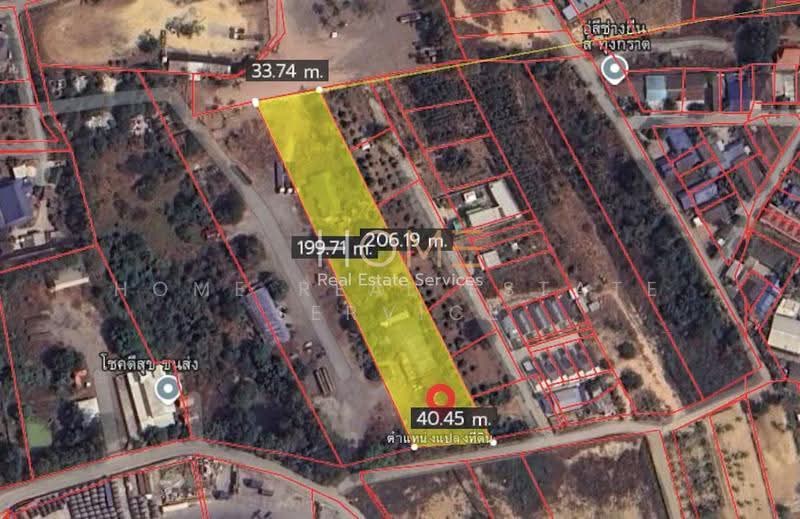 ที่ดิน 4 ไร่ ใกล้ท่าเรือแหลมฉบัง 3 กิโล, chon-buri, Bang Lamung, Bang Lamung (Pattaya), Chon Buri (Pattaya), , 6,996 sqm, Land For Sale, by HOME Real Estate Service, 500534594 - DDproperty.com