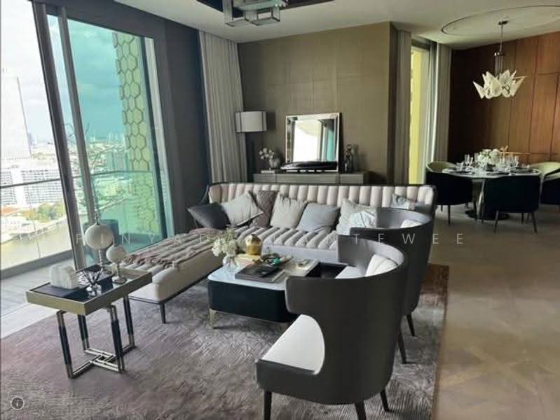 The Residences At Mandarin Oriental, Bangkok, 117 Charoen Nakorn Road, Khlong Ton Sai, Khlong San, Bangkok, 3 Bedrooms, 223 sqm, Condo For Sale, by Pinyada Hantewee, 500534658 - DDproperty.com