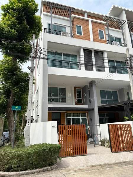 The Sereno by Bonanza, Bangkok, แจ้งวัฒนะ, Thung Song Hong, Lak Si, Bangkok, 3 Bedrooms, 116 sqm, Townhouse For Rent, by Connex Property, 500534659 - DDproperty.com