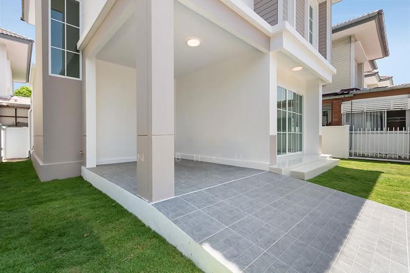 Pruksa Village Scenary 28 Bangyai : พฤกษาวิลเลจ ซีนเนอรี่ 28 บางใหญ่, นนทบุรี, ซอยแก้วอินทร์, เสาธงหิน, บางใหญ่, นนทบุรี, 160 ตร.ม., บ้านแฝด ขาย, โดย NTBHOME, 500534854 - DDproperty.com