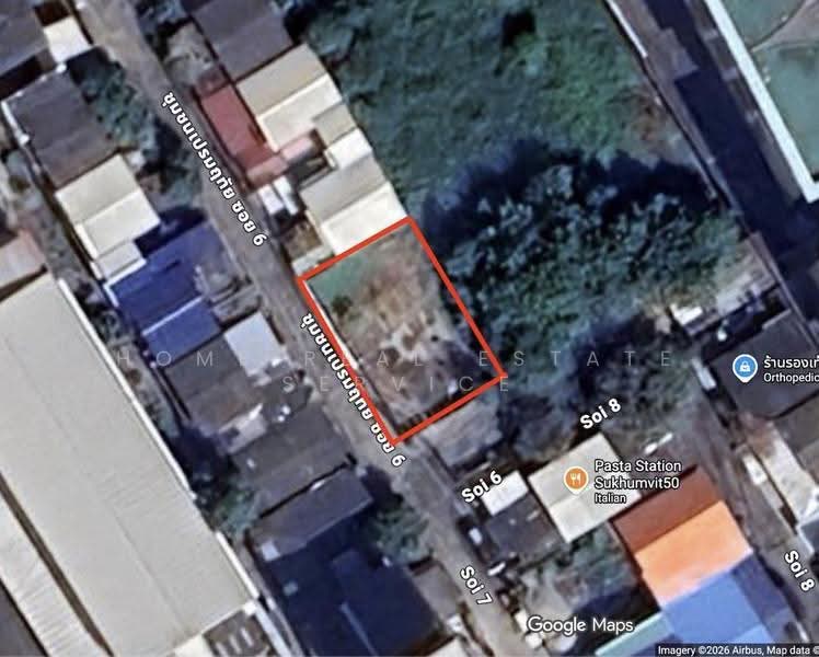 ที่ดิน ซอยสุขุมวิท 50, กรุงเทพ, พระโขนง, คลองเตย, กรุงเทพ, 196 ตร.ม., Land ขาย, โดย HOME Real Estate Service, 500535136 - DDproperty.com