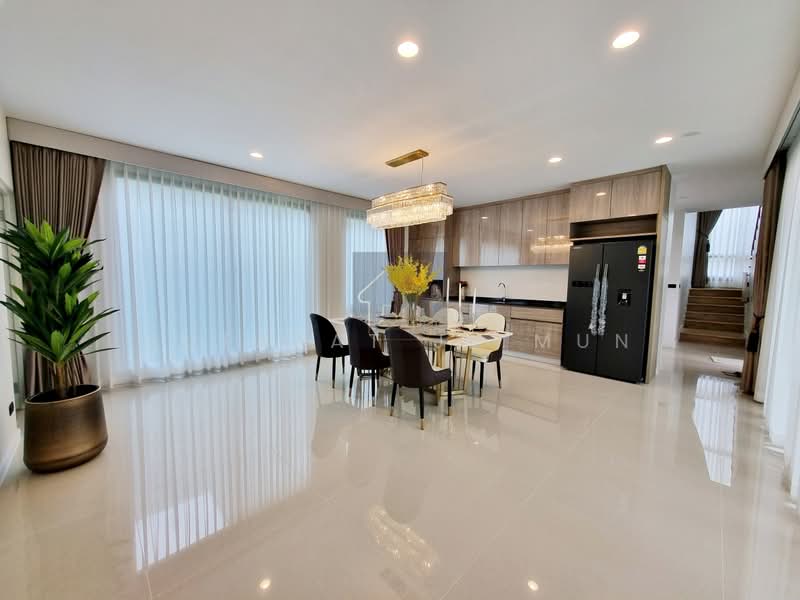 Burasiri Krungthep Kreetha, Bangkok, 95 Soi Pracha Ruam Chai, Hua Mak, Bang Kapi, Bangkok, 4 Bedrooms, 300 sqm, Single Detached House For Rent, by Jutarat Jitmun, 500535285 - DDproperty.com