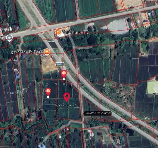 ที่ดินอรัญประเทศ สระแก้ว, Sa Kaeo, Ban Mai Nong Sai, Aranyaprathet, Sa Kaeo, , 26,694 sqm, Land For Sale, by The Best Property หญิง, 500536634 - DDproperty.com