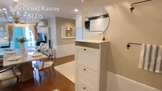 Belle Grand Rama 9, Bangkok, 131 Rama 9 Road, Huai Khwang, Bangkok, 3 Bedrooms, 100 sqm, Condo For Rent, by Sompob Buaparungsri, 500536708 - DDproperty.com