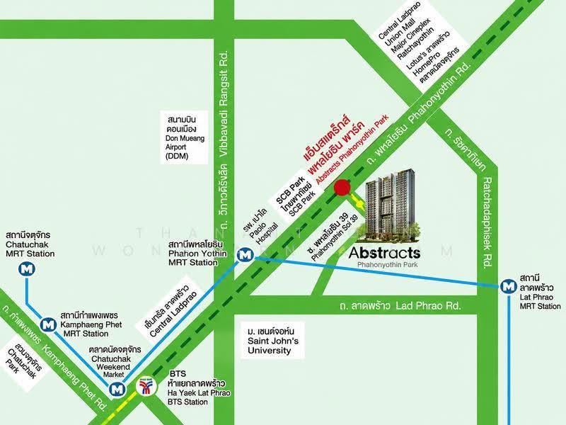 Abstracts Phahonyothin Park, Bangkok, 1076 Phahonyothin Road, Jom Phon, Chatuchak, Bangkok, Studio, 38 sqm, Condo For Sale, by Thananthorn Wongvarnkaseam, 500536926 - DDproperty.com