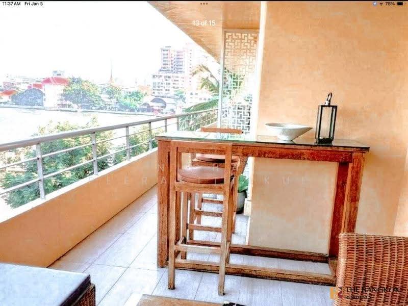 Baan Chao Praya, Bangkok, 208 Soi Somdet Chao Phraya 17, Khlong San, Bangkok, 2 Bedrooms, 95 sqm, Condo For Rent, by Nicha Peerakittikul, 500536953 - DDproperty.com